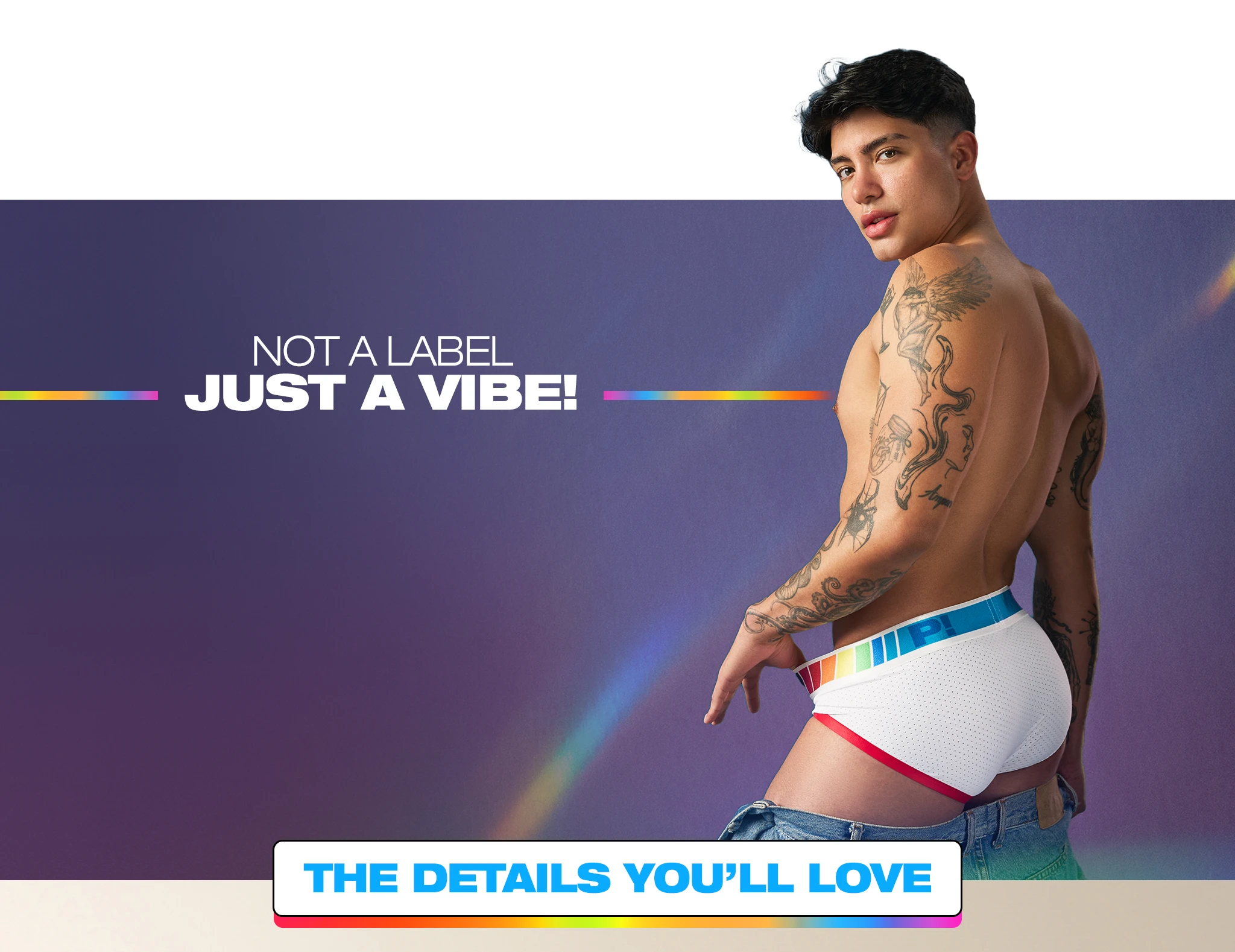 Pump underwear landing page intro collection Pump Underwear Colombia