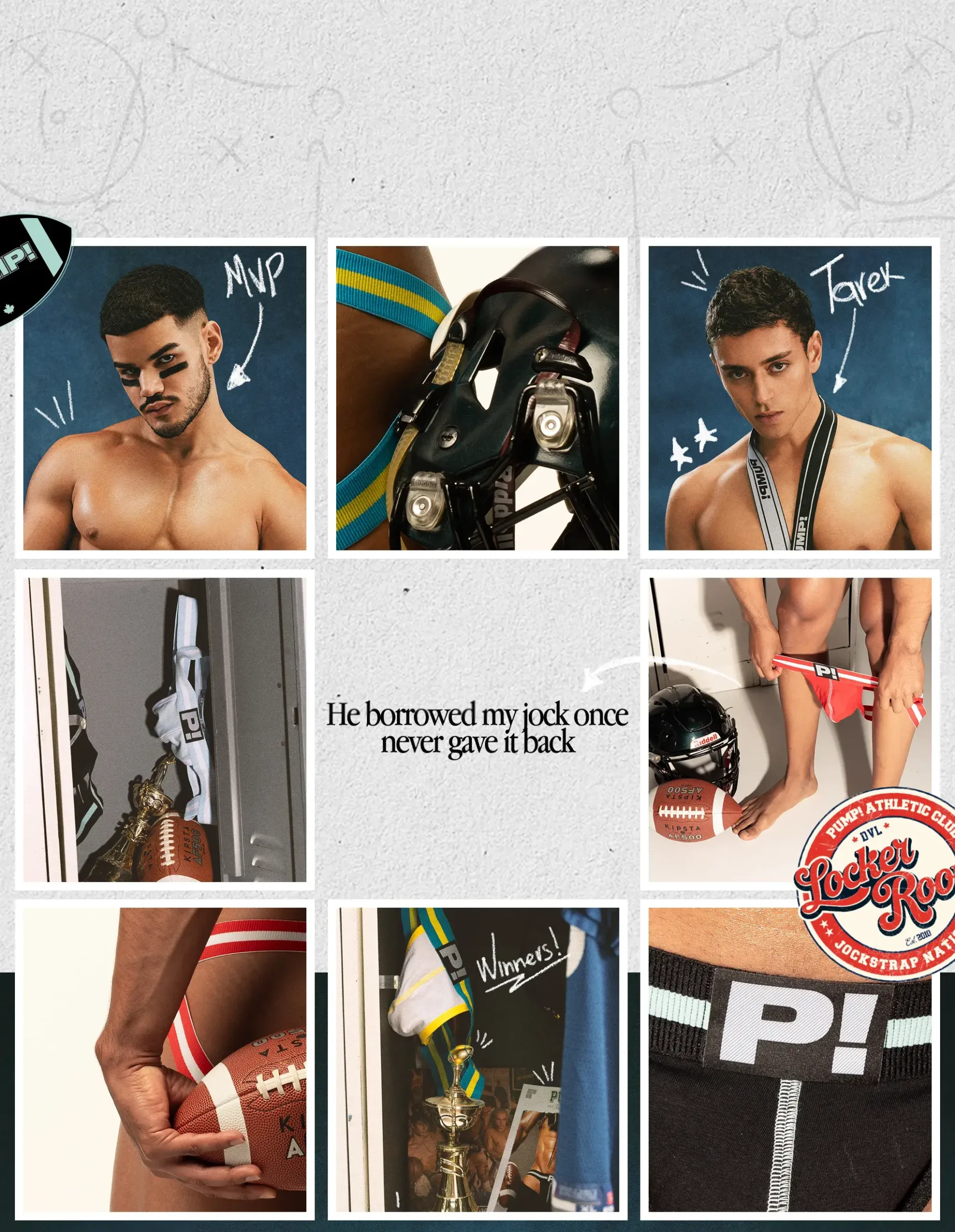Pump underwear landing page locker room yearbook scaled 1 Pump Underwear Colombia