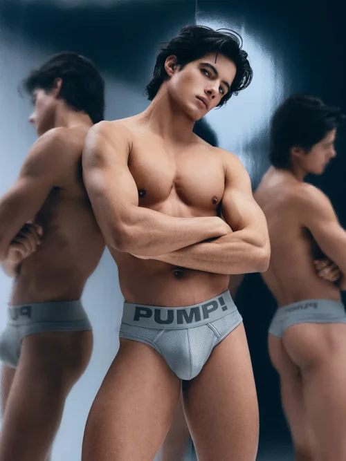 PUMP GRAY CLASSIC THONG 12 Pump Underwear Colombia