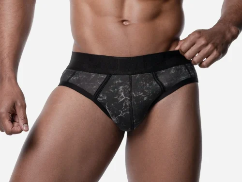 BLACK WASHED BRIEF 1 1 Pump Underwear Colombia