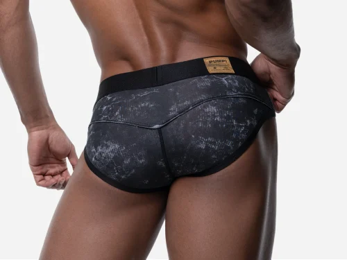 BLACK WASHED BRIEF 3 1 Pump Underwear Colombia