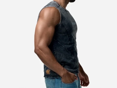 BLACK WASHED TANK TOP 2 Pump Underwear Colombia