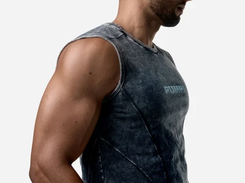 BLACK WASHED TANK TOP 5 Pump Underwear Colombia