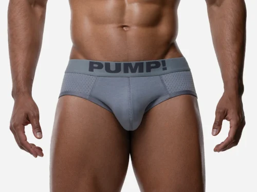 Ropa interior Mr. Gray Collection 8 Pump Colombia Calzoncillos clásicos grises, talla 1, ropa interior tipo pump, Colombia