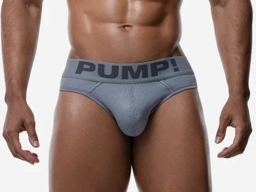 Ropa interior Mr. Gray Collection 15 Pump Colombia Tanga clásica gris 1 Pump Underwear Colombia