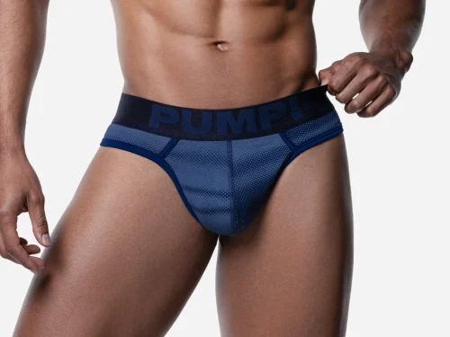 INDIGO BLUE THONG PUMP 1 1 Pump Underwear Colombia