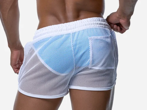 WHITE MESH SHORT 3 Pump Underwear Colombia