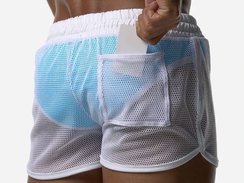 WHITE MESH SHORT 4 Pump Underwear Colombia