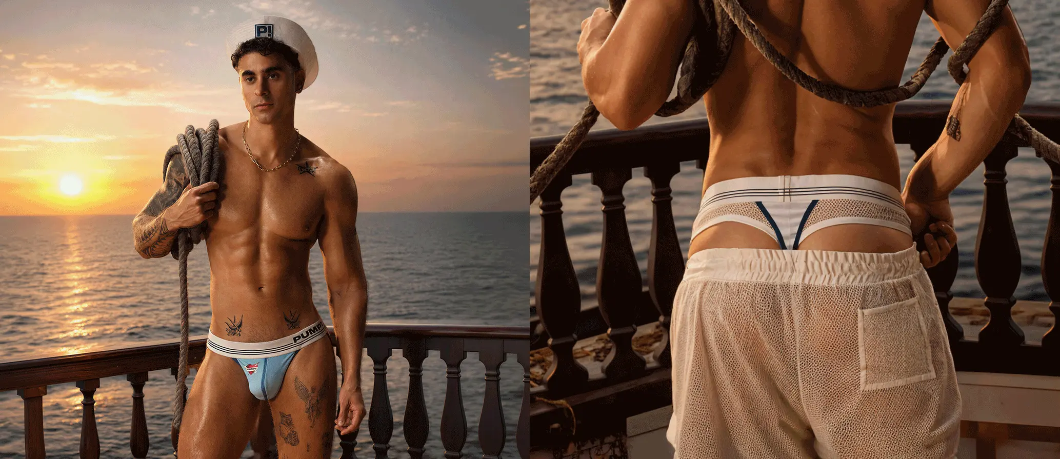 Pump underwear desktop home banner BV Pump Underwear Colombia
