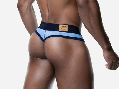 New 268 Pump Underwear Colombia BUBBLE BLUE THONG PUMP 2 1 Pump Underwear Colombia