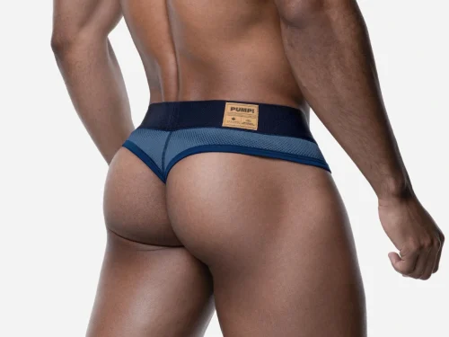 New 251 Pump Underwear Colombia INDIGO BLUE THONG PUMP 2 1 Pump Underwear Colombia