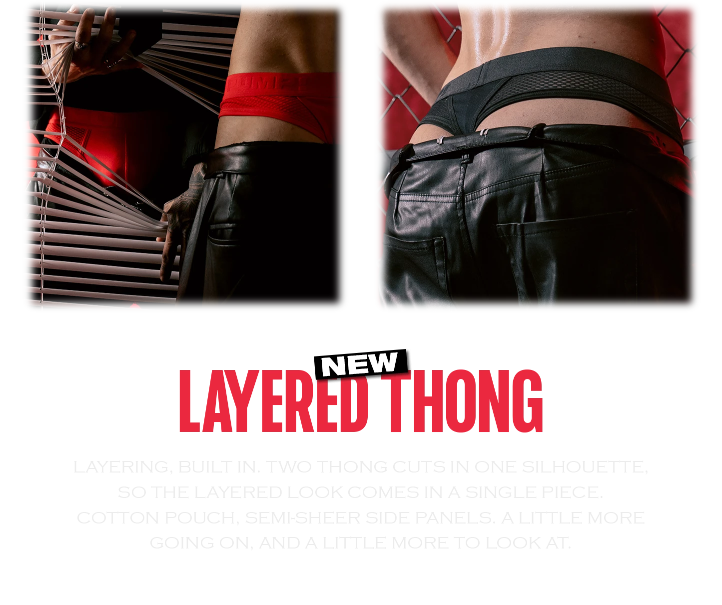Layered thongs Pump Underwear Colombia